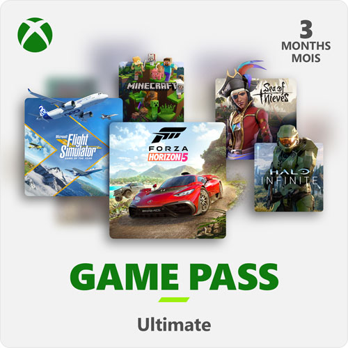 Abonnement Xbox Game Pass Ultimate de 3 mois pour Xbox - Téléchargement numérique