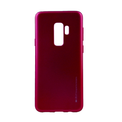 Galaxy S9 Goospery iJelly Metal Case,Hot Pink