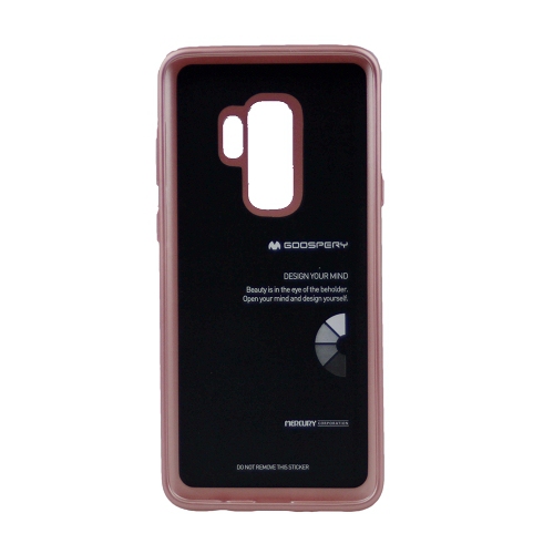 Galaxy S9 Goospery iJelly Metal Case,Rose Gold