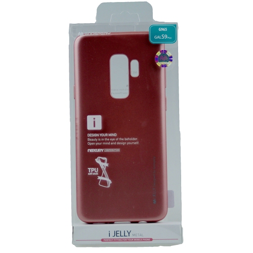 Galaxy S9 Goospery iJelly Metal Case,Rose Gold
