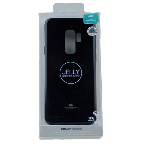 Galaxy S9 Goospery Jelly Case,Black