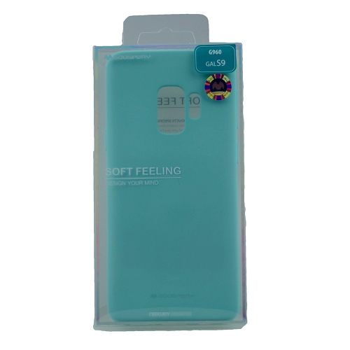 Galaxy S9 Goospery Soft Feeling Case,Teal
