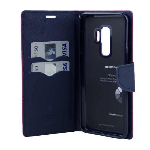 Galaxy S9 Goospery Fancy Diary Flip,Hot Pink