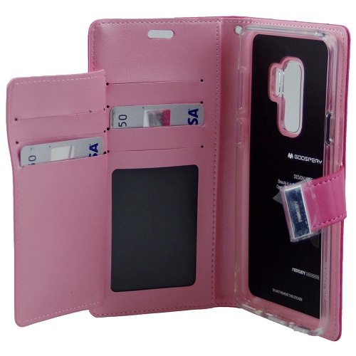 Galaxy S9 Goospery Rich Diary Flip,Baby Pink