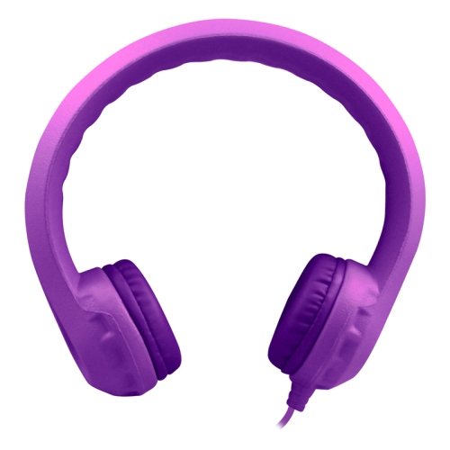 HAMILTONBUHL  Hamilton Buhl Kid's Durable Flex-Phones Foam Headphones Kindergarten (Kids-Ppl) In Purple