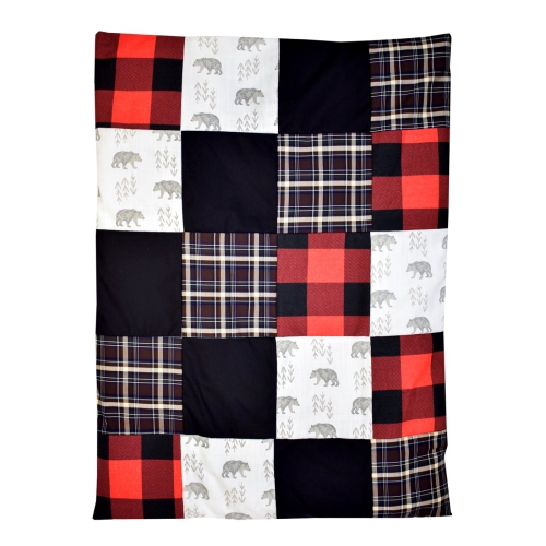 Bebelelo - Bedding Set - 5 Pieces - Rustic Bears