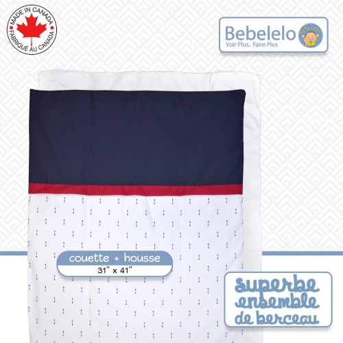 Bebelelo - Ensemble Literie - 5 Morceaux - Les Flèches Bleu