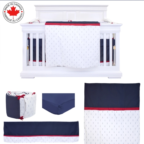 Bebelelo - Ensemble Literie - 5 Morceaux - Les Flèches Bleu