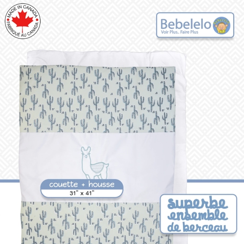 Bebelelo - Bedding Set - 5 Pieces - Sweet Cactus Lama