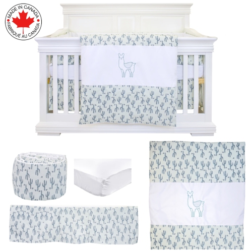 Bebelelo - Bedding Set - 5 Pieces - Sweet Cactus Lama