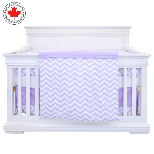 Lit de bébé Belelo - 5 pièces - Lilac Wave