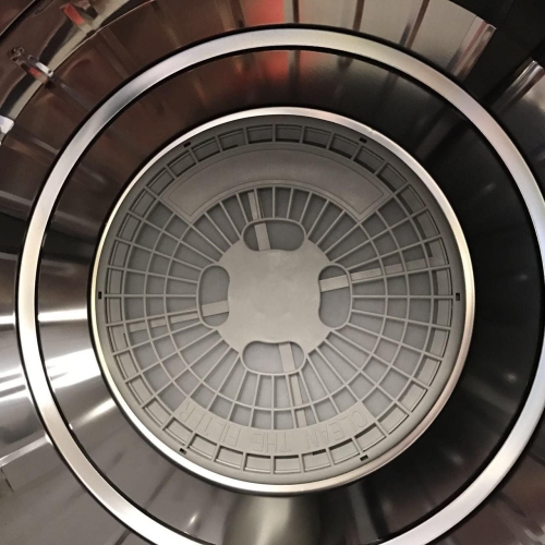 Panda 1.50 cu.ft Compact Laundry Dryer, White and Black