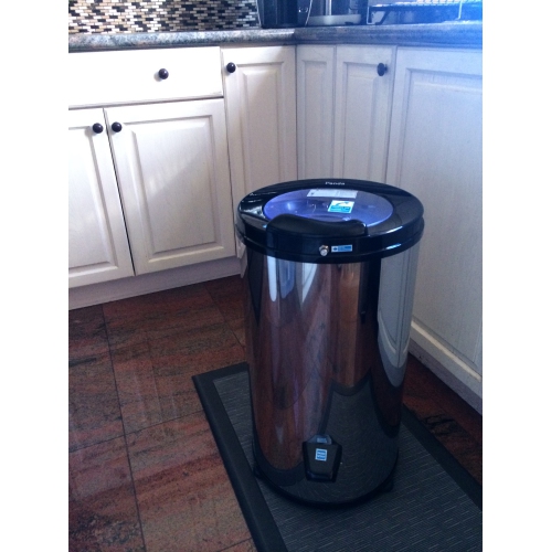 Panda High End Stainless Steel Portable Spin Dryer Apartment Size 110V 22lbs Large Capacity, 3200 rpm. Stainless Steel Drum