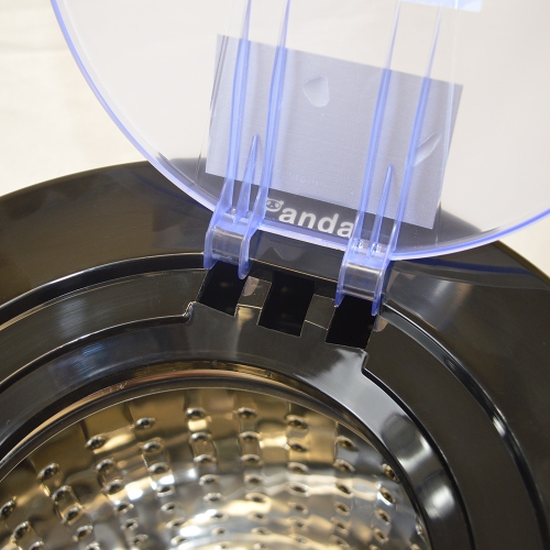 Panda High End Stainless Steel Portable Spin Dryer Apartment Size 110V 22lbs Large Capacity, 3200 rpm. Stainless Steel Drum