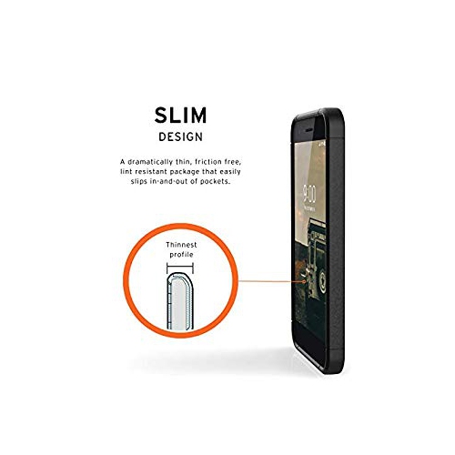 URBAN ARMOR GEAR UAG LG K8S LG K8 LG Tribute Empire Scout Feather-Light Rugged [Black] Military Drop Tested Phone Case