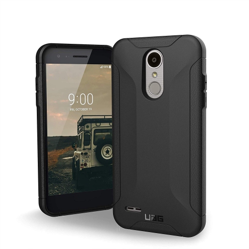 URBAN ARMOR GEAR UAG LG K8S LG K8 LG Tribute Empire Scout Feather-Light Rugged [Black] Military Drop Tested Phone Case