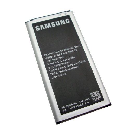 Samsung Galaxy S5 Cell Phone Battery EB-BG900BBU, 2800mAh, 3.85V Li-ion, 10.78Wh