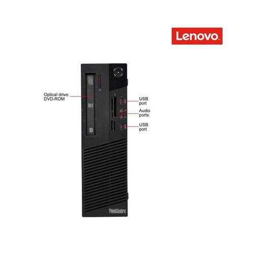 Lenovo ThinkCentre M93p Small Form Factor Desktop - Intel Core i7-4770, 8GB RAM, 256GB SSD, Win 10 Pro, Keyboard and Mouse Included by LENOVO - Refurbished condition - Image 3