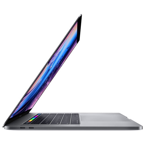 Apple MacBook Pro with Touch Bar 15.4" - Space Grey (Intel Core i7 2.2GHz/256GB/16GB RAM) - (2018 Model) English by APPLE - Refurbished condition - Image 4