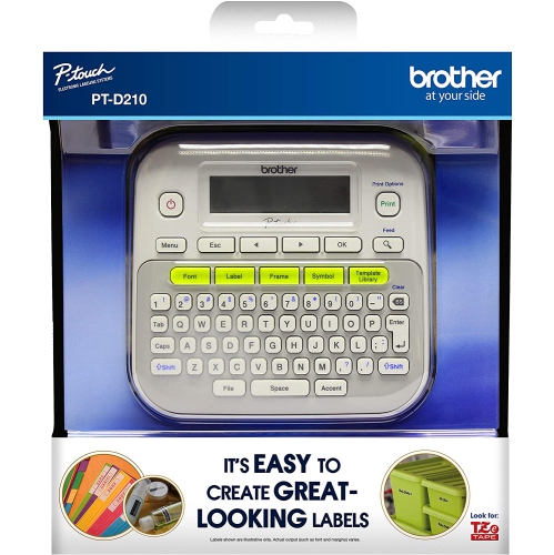 Étiqueteuse de bureau électronique PT-D210 de Brother