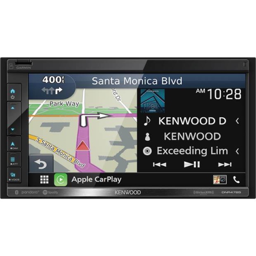 Kenwood DNR476S Récepteur de navigation multimédia numérique + T-shirt gratuit Audiosource