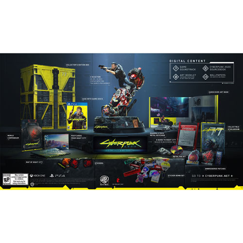 Cyberpunk 2077 Collector S Edition Ps4 Best Buy Canada