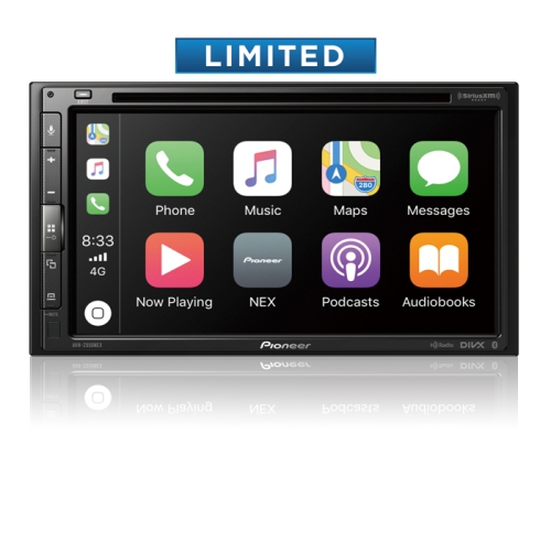 Récepteur DVD multimédia PIONEER AVH-2550NEX + T-shirt gratuit Audiosource