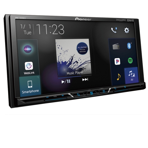 PIONEER DMH-1500NEX Digital Multimedia Video Receiver + Free Audiosource T-Shirt