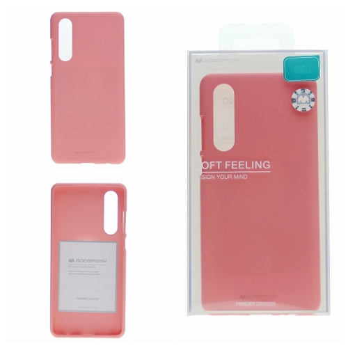 TopSave Goospery Soft Feeling Case For Samsung Galaxy A50, Pink