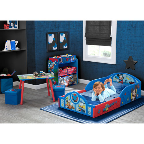 Delta Children Traditional 4 Piece Toddler Bedroom Set Mickey Mouse