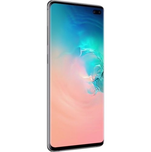 Refurbished - Samsung Galaxy S10+ 128GB Smartphone - Prism White - Unlocked