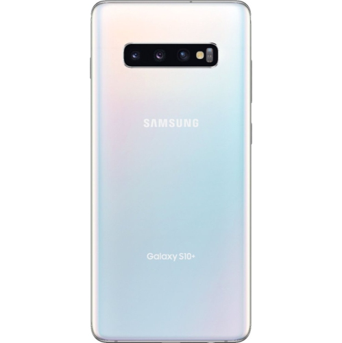 Refurbished - Samsung Galaxy S10+ 128GB Smartphone - Prism White - Unlocked