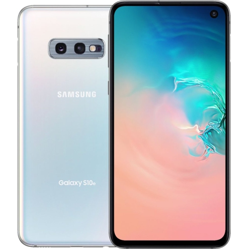 Refurbished - Samsung Galaxy S10e 128GB Smartphone - Prism White - Unlocked - Certified Refurbished