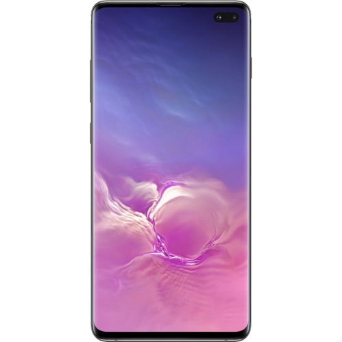 Refurbished - Samsung Galaxy S10+ 512GB Smartphone - Ceramic Black - Unlocked