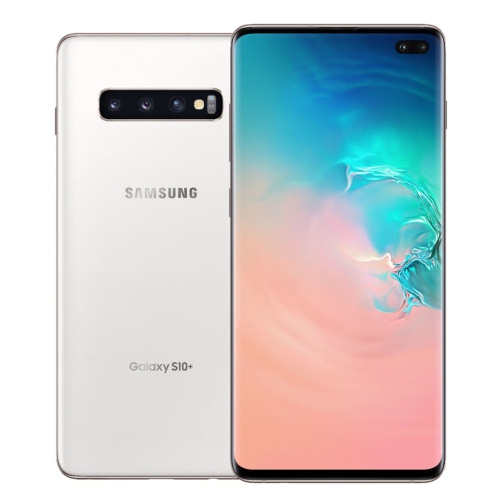 Refurbished - Samsung Galaxy S10+ 512GB Smartphone - Ceramic White - Unlocked