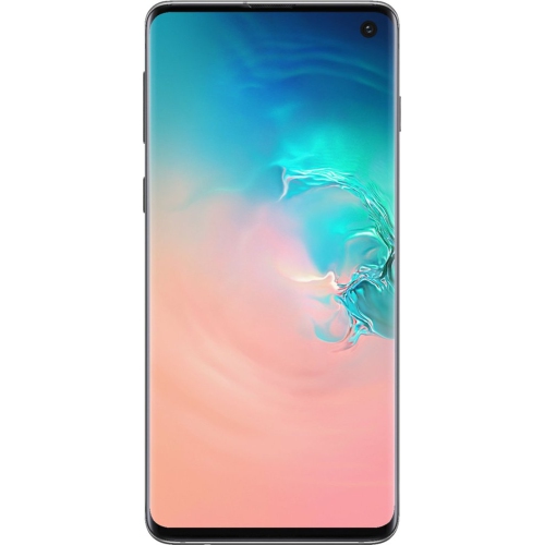 Refurbished - Samsung Galaxy S10 128GB Smartphone - Prism White - Unlocked - Certified Refurbished