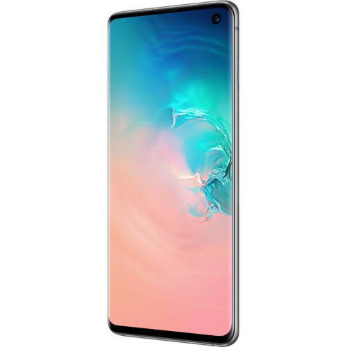 Refurbished - Samsung Galaxy S10 128GB Smartphone - Prism White - Unlocked - Certified Refurbished