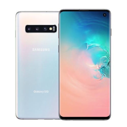 Refurbished - Samsung Galaxy S10 128GB Smartphone - Prism White - Unlocked