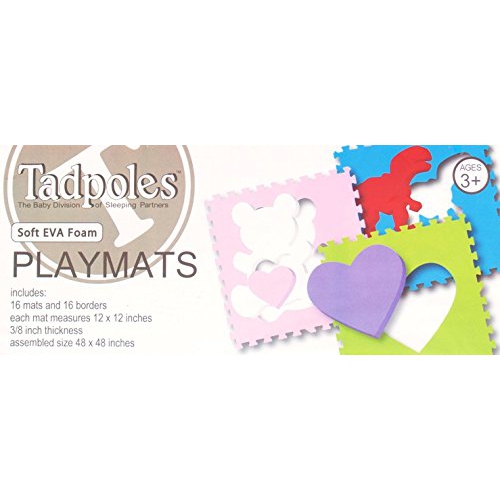 Multi Tadpoles Playmat Set 16-Piece Dino