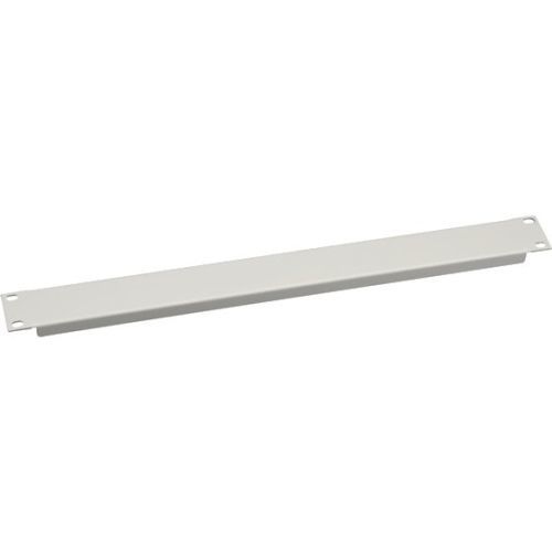 Black Box Filler Panel, 1u (1.75"), White Metal White 1u Rack
