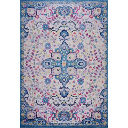 LA DOLE RUGS  Ladole Rugs Darcy Persian Traditonal Design Area Rug In Blue, 8X11