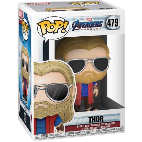 Pop Marvel 3.75 Inch Action Figure Avengers Endgame - Casual Thor #479