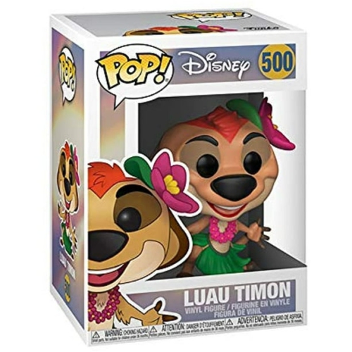 Pop Disney 3.75 Inch Action Figure The Lion King - Luau Timon #500