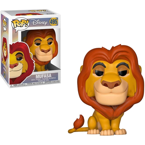 Pop Disney 3.75 Inch Action Figure The Lion King - Mufasa #495