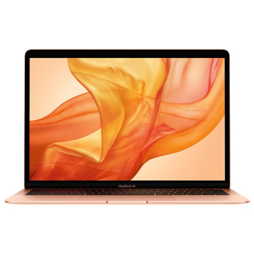 APPLE  "refurbished (Good) - Macbook Air 13.3"" W/ Retina - (Intel Core I5 1.6Ghz / 128GB SSD / 8GB Ram) - (2018 Model) English" In Gold Love the new Air Mac