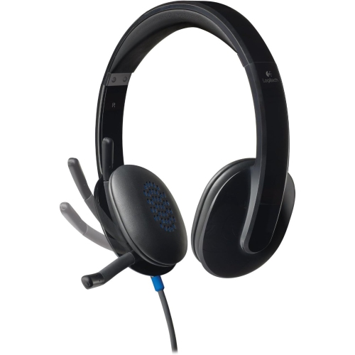 Logitech H540 High-performance USB Headset for Windows and Mac, Skype by LOGITECH - Refurbished condition - Image 4