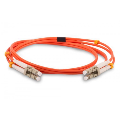 TECHCRAFT  Cfo50-Lclc3M Optic Fiber Network Cable Om2 Lc to Lc Optical 3M (10 Ft) In Orange
