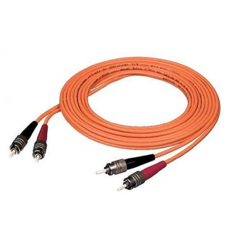 TECHCRAFT  Cfo50-Stst2M Optic Fiber Network Cable Om2 St to St Optical 2M (6.5 Ft) In Orange
