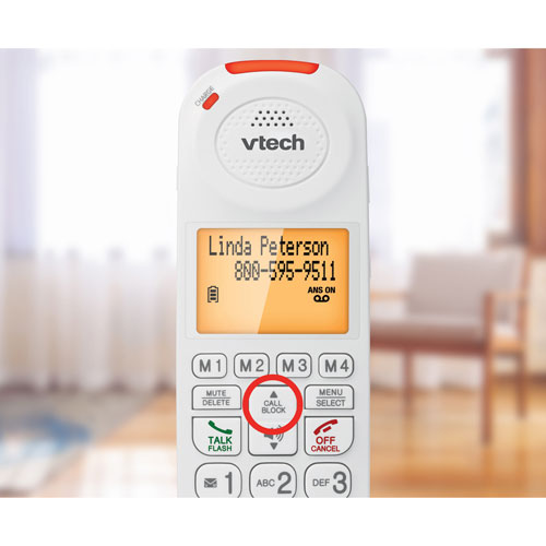VTech CareLine Amplified Corded Phone with DECT 6.0GHz Cordless Phone (SN5147)