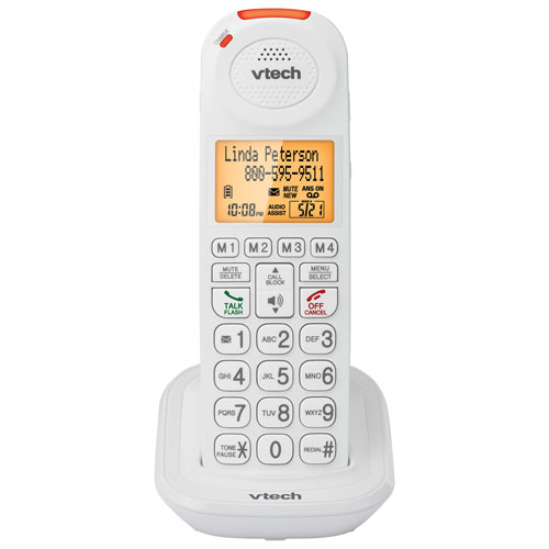 VTech CareLine Amplified DECT 6.0Ghz Cordless Add-on Phone